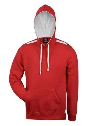 Aussie Pacific Men's Paterson Hoodie 1506 Casual Wear Aussie Pacific Red/White S
